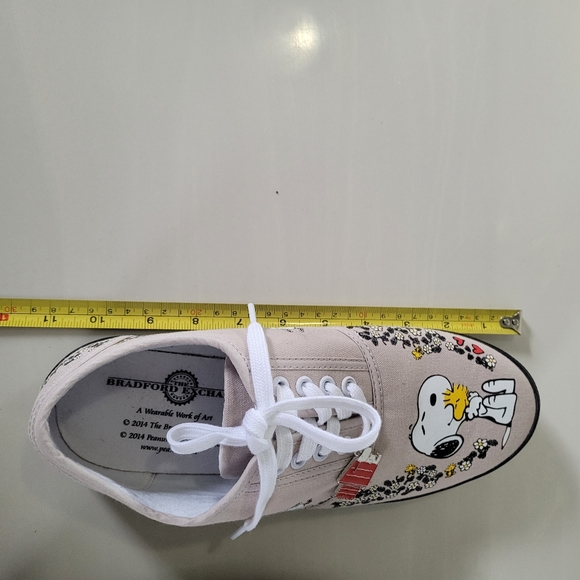 SNOOPY & WOODSTOCK Floral Canvas Sneakers Womens 10 THE BRADFORD EXCHANGE - Picture 9 of 14